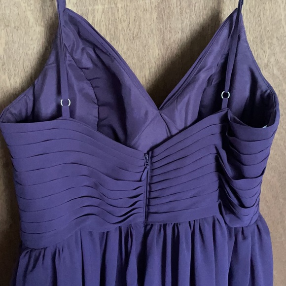 Azazie Plum Bridesmaid Dress - Picture 6 of 11